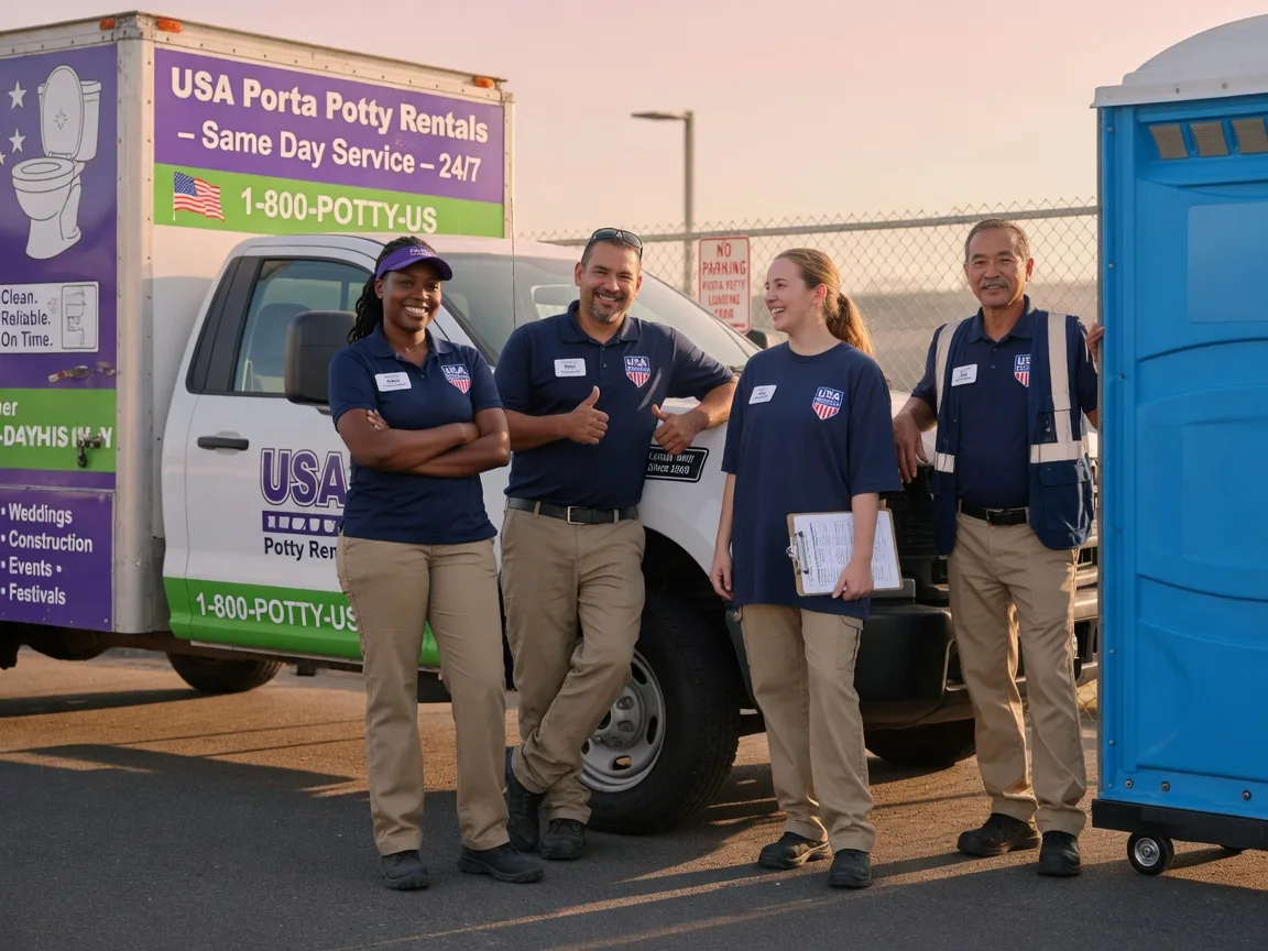 Porta Potty Rental company in Woodworth, ND