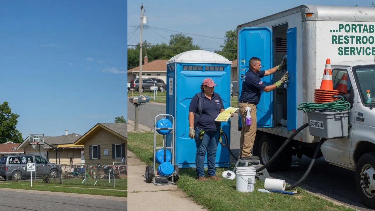 Portable Toilet Rental in Woodworth, ND near me
